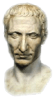 Keizer Julius Caesar (bron: http://www.grundel.nl/romeboek/rom99_caesar.htm)